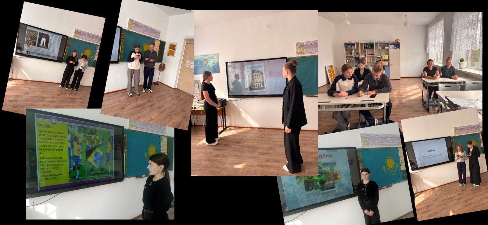 16 қыркүйек “Тілдер күні” қарсаңында «Волошинка орта мектебінде” 6-11 сыныптар арасында презентация конкурсы өтті. Оқушылар әр ұлттың мәдениетімен, тілімен, дәстүрлерімен таныстырды.