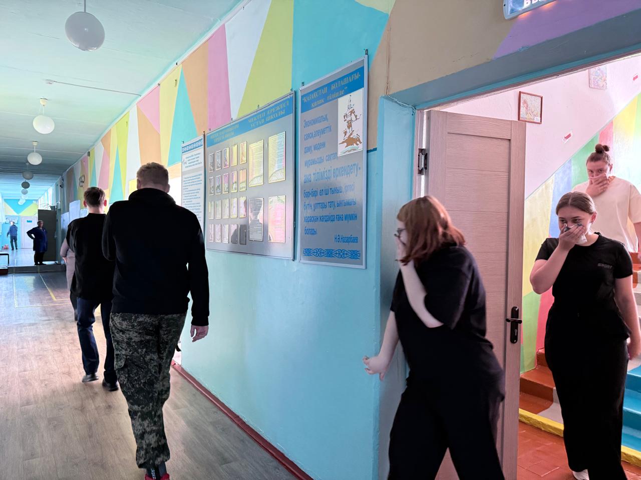 Оқушылар мен қызметкерлердің барынша қауіпсіздігін қамтамасыз ету, сондай-ақ төтенше жағдайларда үйлесімді іс-қимылдарды пысықтау мақсатында бүгін 