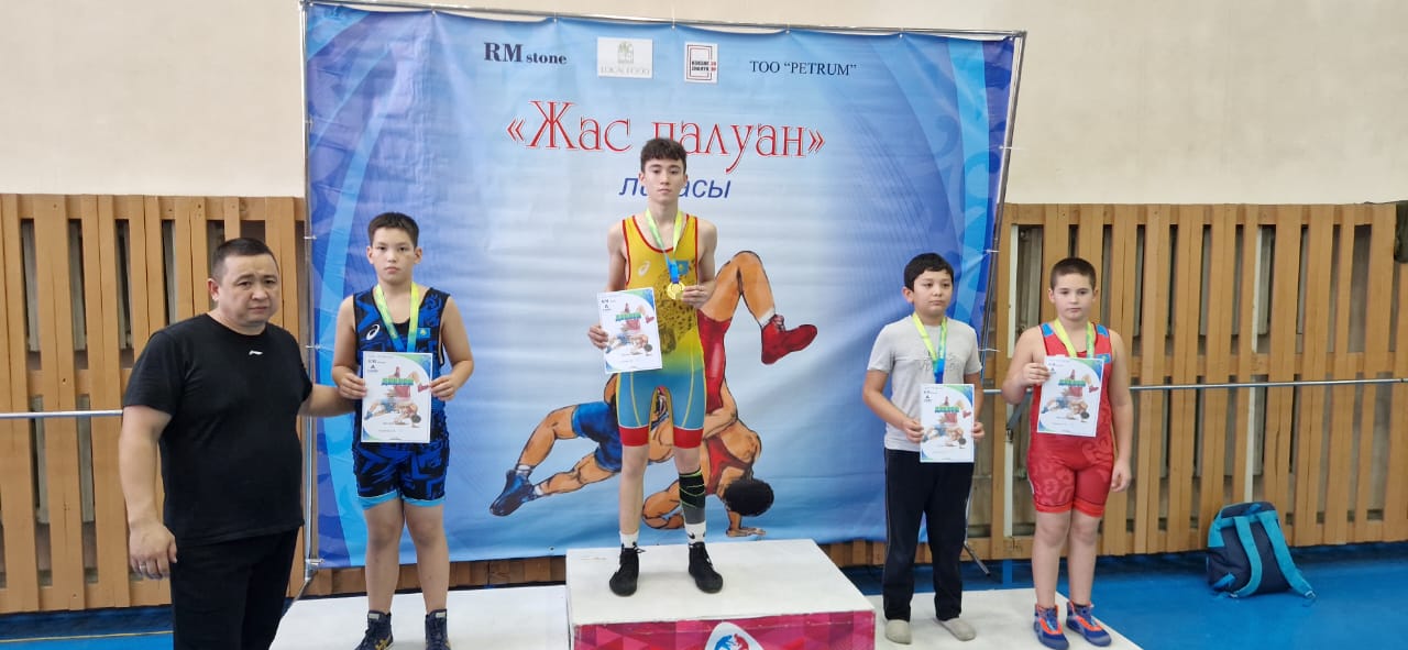 «Волошинка орта мектебі» КММ оқушылары СҚО «Жас Балуан» лигасына қатысты.